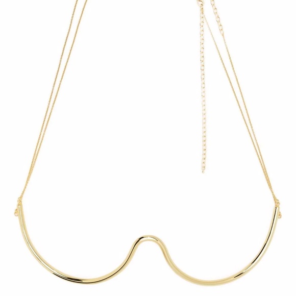 cult gaia Jewelry - Cult Gaïa Asha Gold Bralette Chain